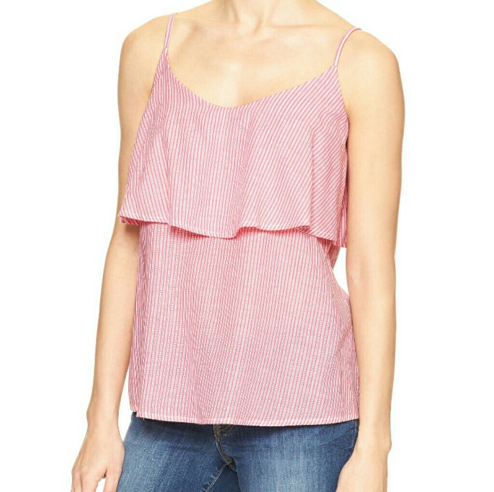 ❤ NWT GAP Double-Layer Dobby Tank Top XXL